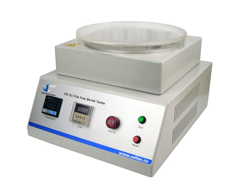Unrestrained linear thermal shrinkage tester